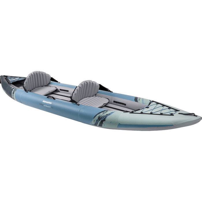2023 Aquaglide Cirrus Ultralight 150 Kayak 2 Personas AG-K-CIR - Azul / Gris